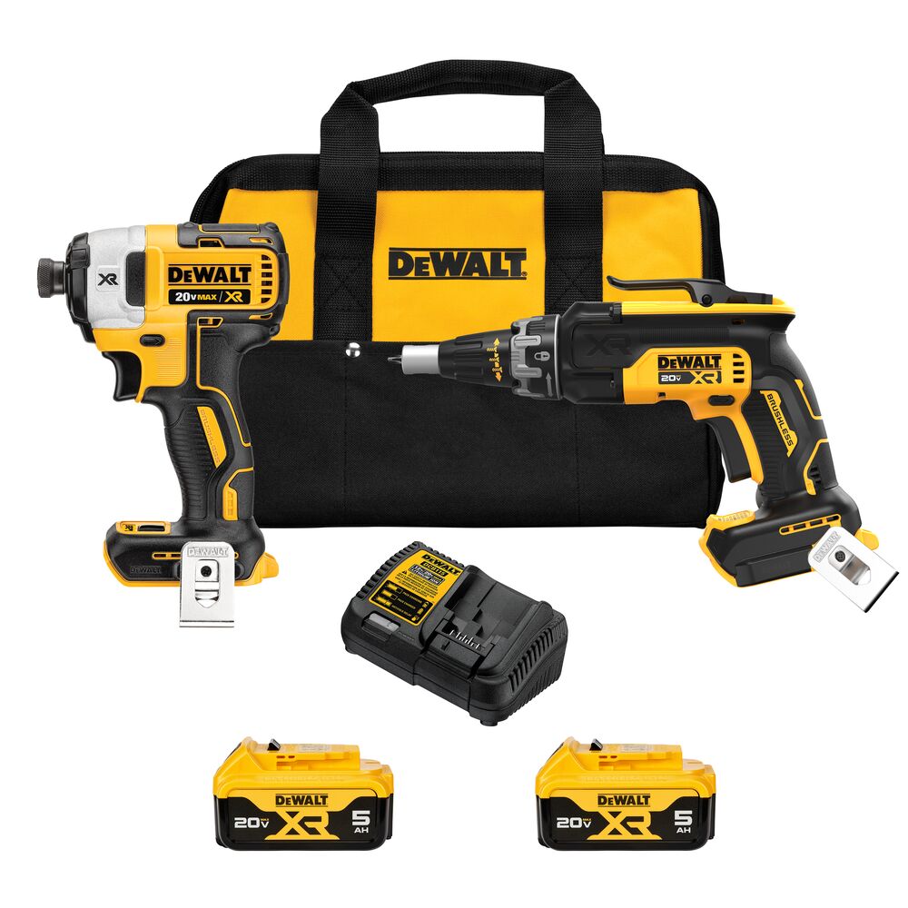 [DCK268P2] 20V MAX SCREWGUN AND IMPACT (5.0AH KIT)