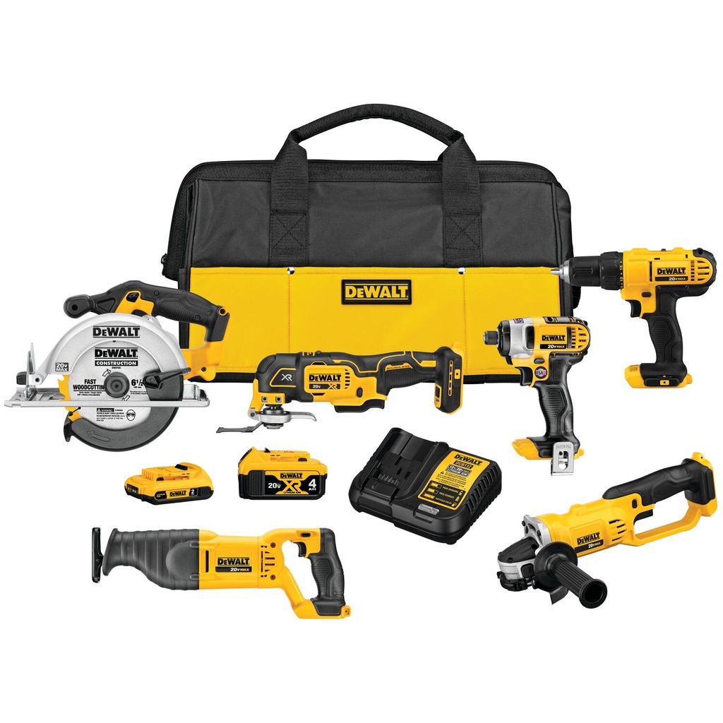 [DCK661D1M1] 20V 6-TOOL COMBO KIT