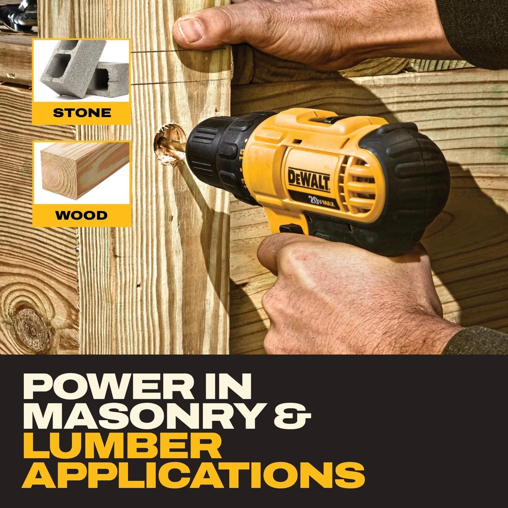 [DCD771C2] 20V MAX LI-ION COMPACT DRILL/DRIVER KIT