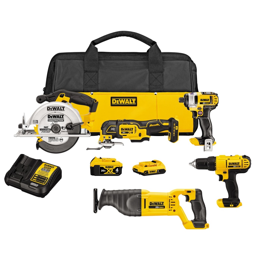 [DCK551D1M1] 20V 5-TOOL COMBO KIT