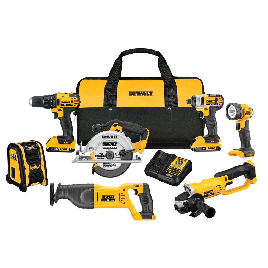 [DCK720D2] 20V MAX LI-ION COMPACT 7-TOOL COMBO KIT