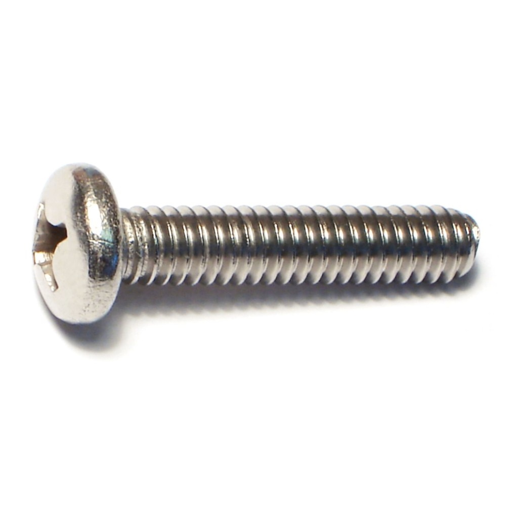 1/4-20 x 1-1/4 Ph Pn Mach Sc SS