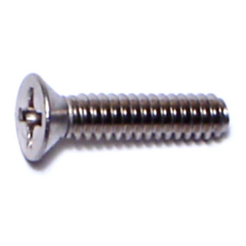 6-32 x 5/8 Ph Fl Mach Sc SS