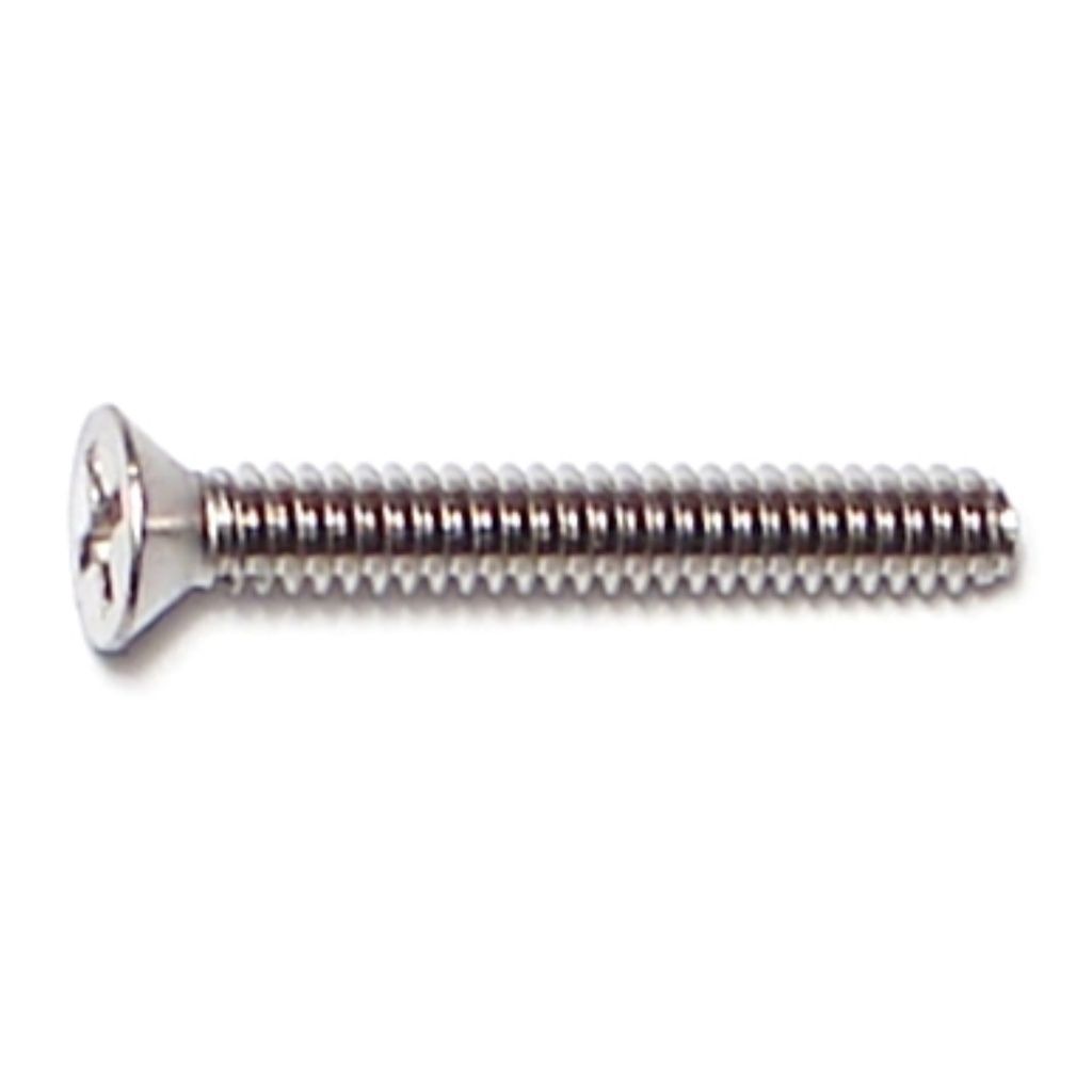 6-32 x 1 Ph Fl Mach Sc SS
