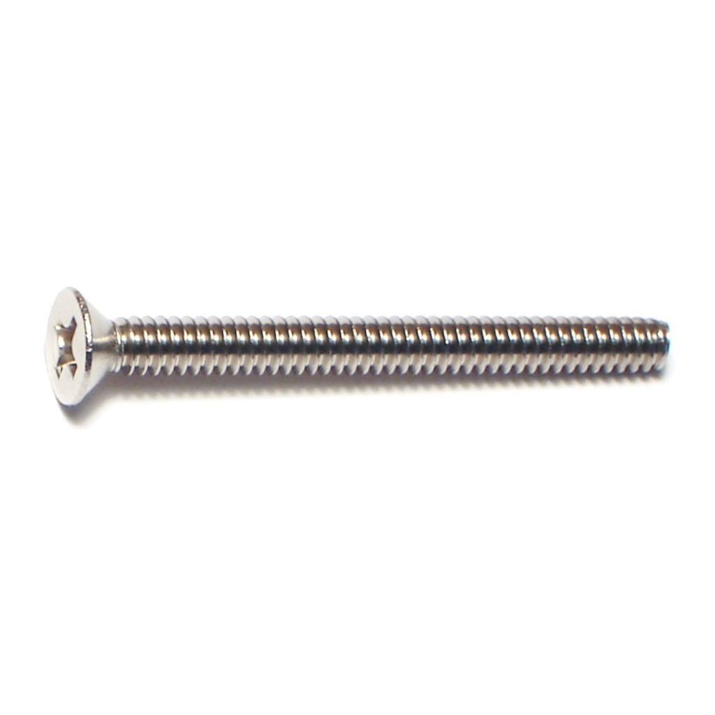 6-32 x 1-1/2 Ph Fl Mach Sc SS