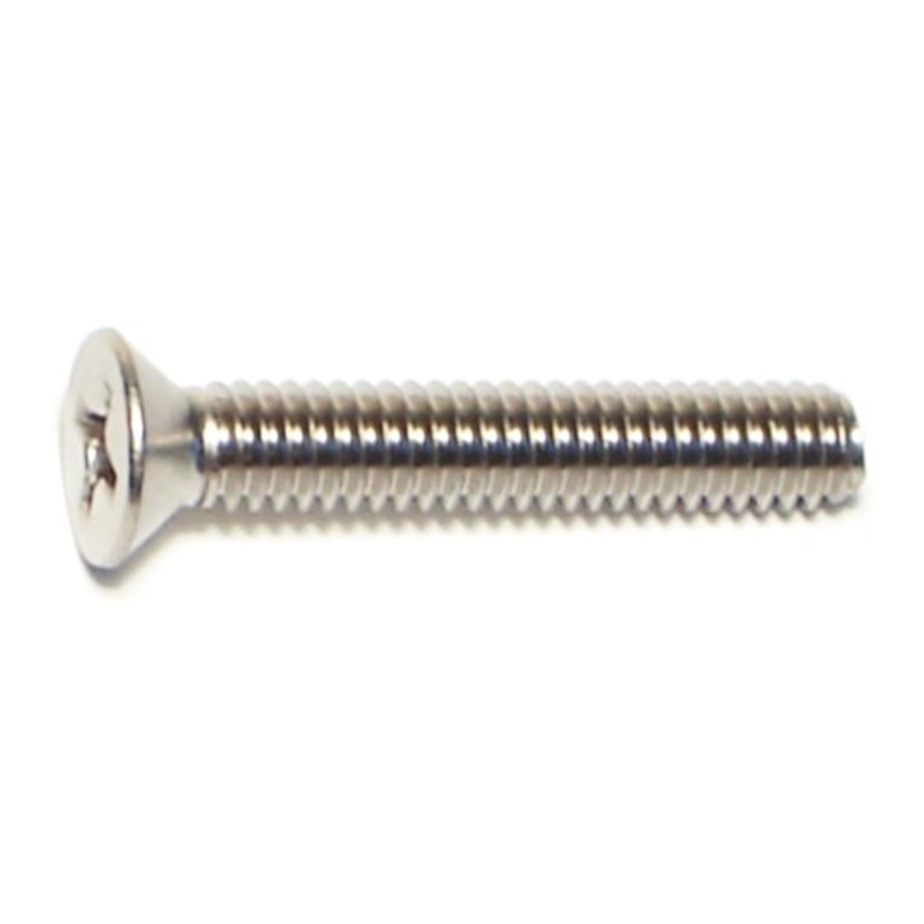 8-32 x 1 Ph Fl Mach Sc SS