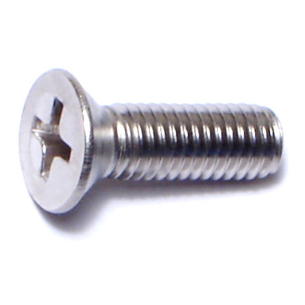 10-32 x 5/8 Ph Fl Mach Sc SS