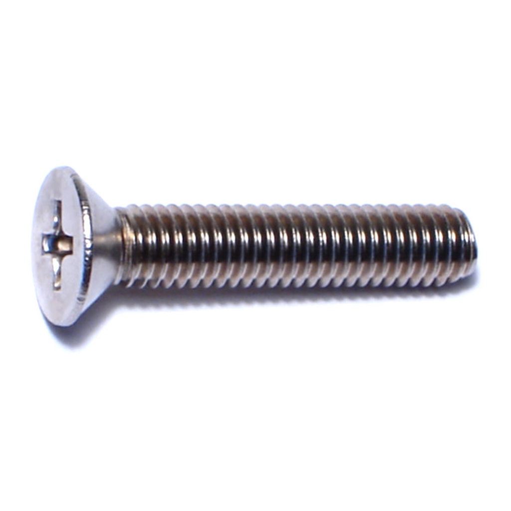 10-32 x 1 Ph Fl Mach Sc SS