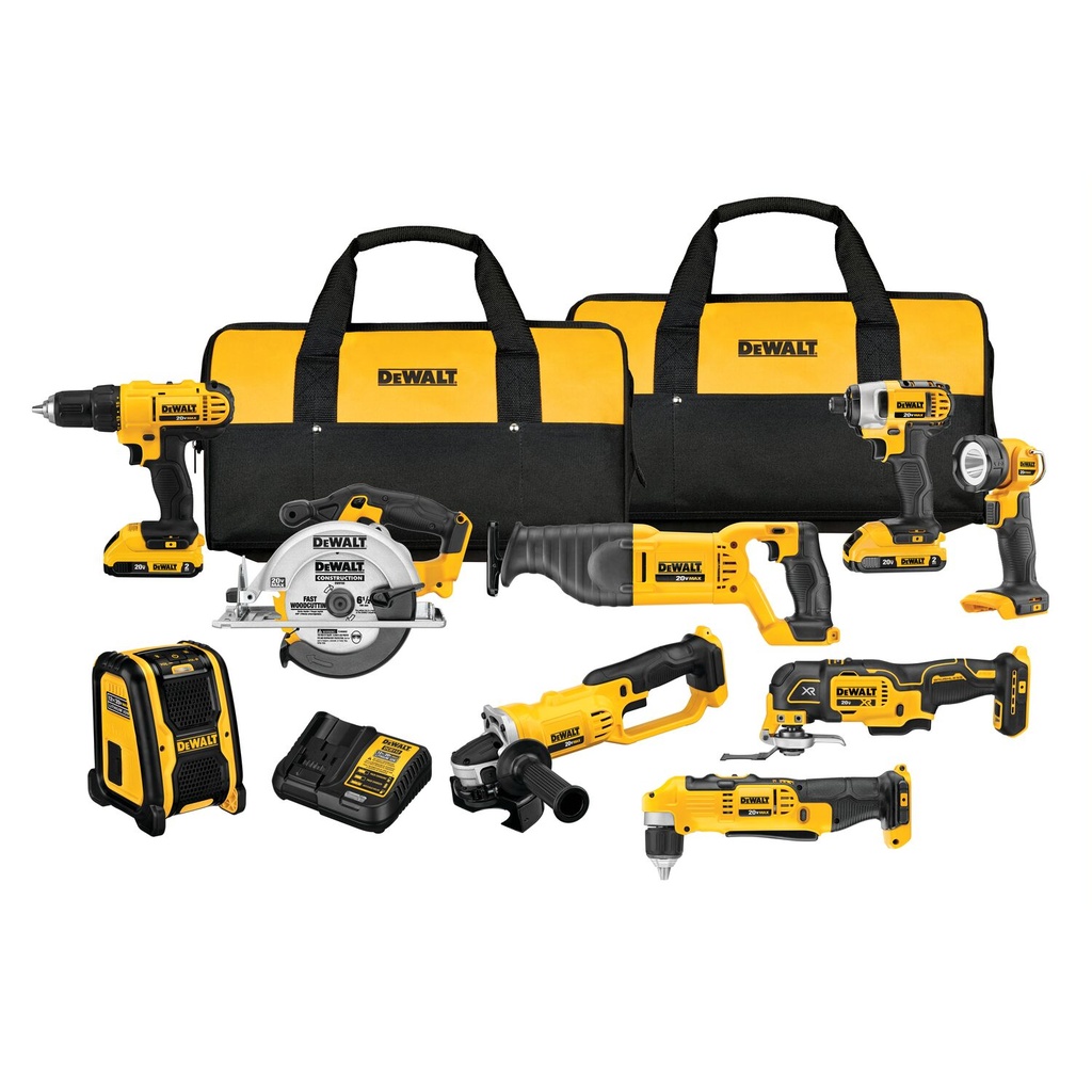 [DCK940D2] 20V MAX LI-ION 9-TOOL COMBO KIT