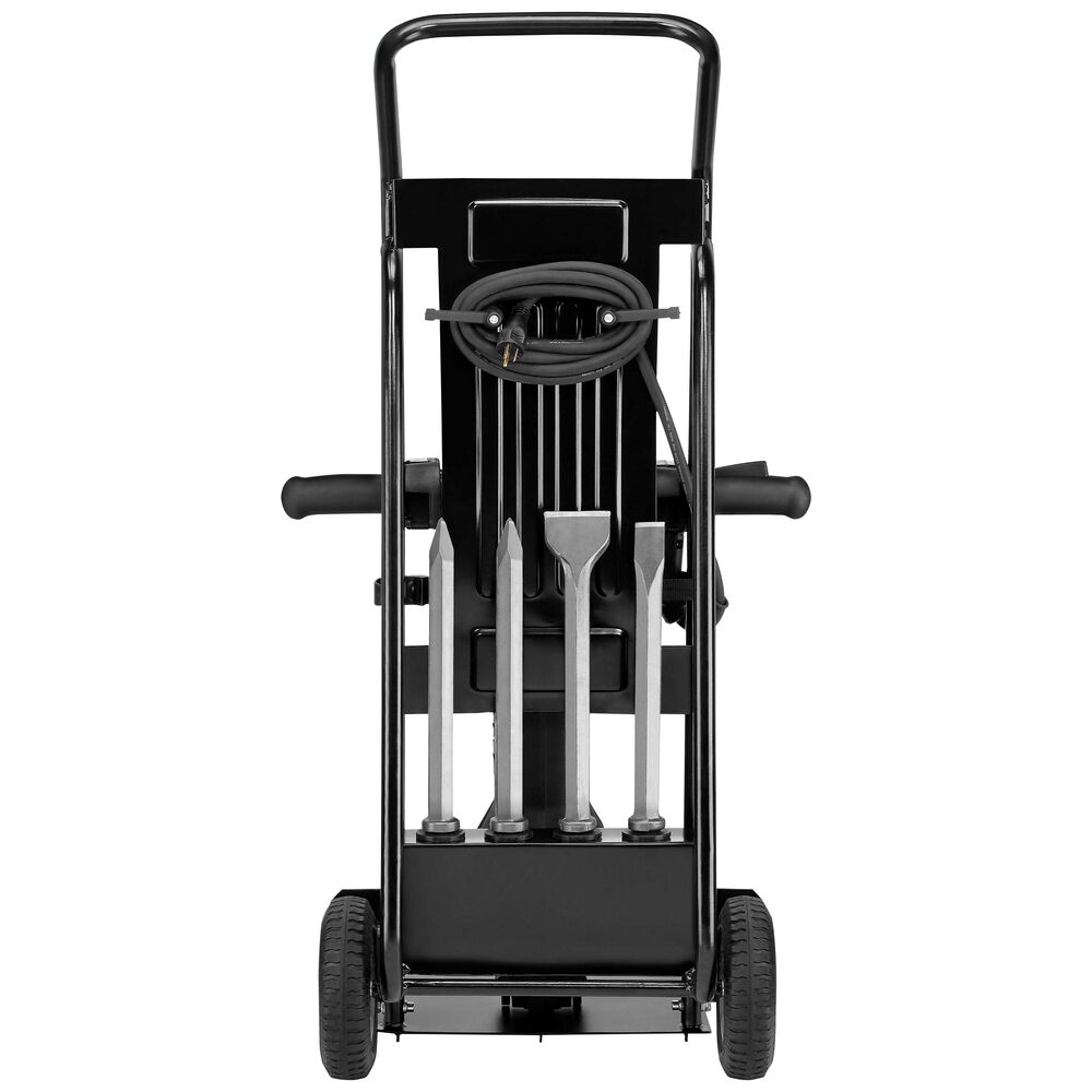 [D25980K] 68 LB BREAKER HAMMER with WHEEL CART