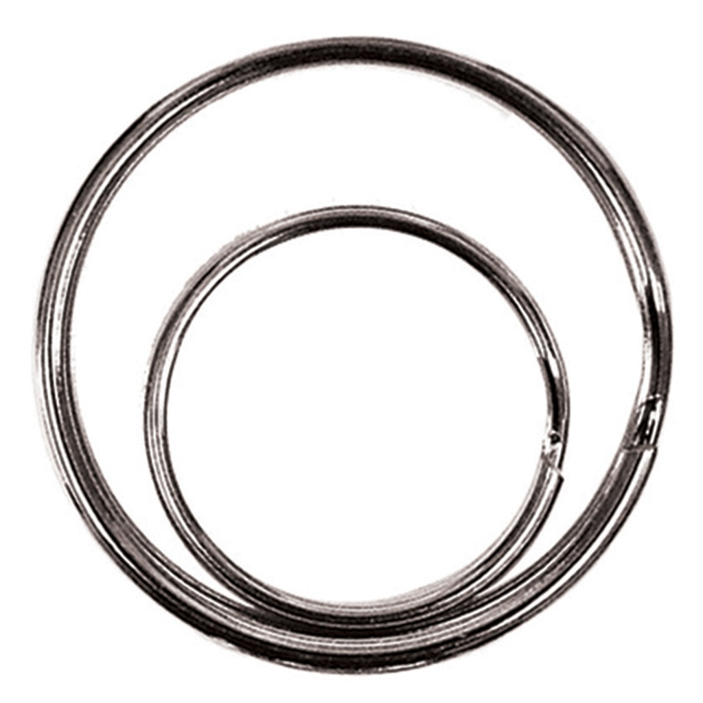 [MFA75233] 4 ASSD SPLIT KY RINGS-4 PER CD