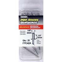 Fpc42aw-100 POP RIVETS 1/8" WHITE