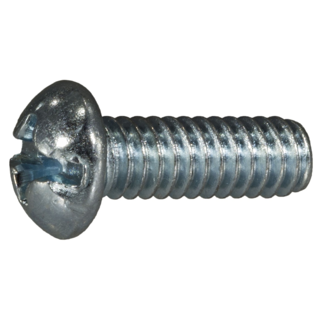 1/4-20 x 3/4 Combo Rd Mach Zn