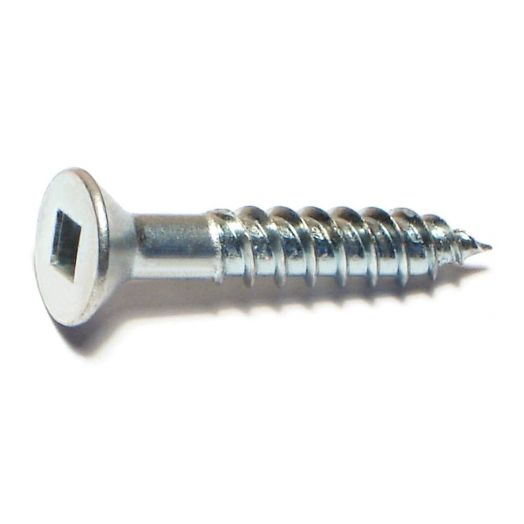 12 x 1-1/4 Sq Drv Fl SMS Zn