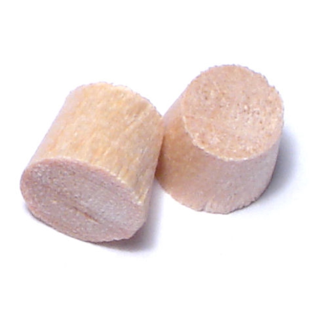 1/4 Flat Plug Birch