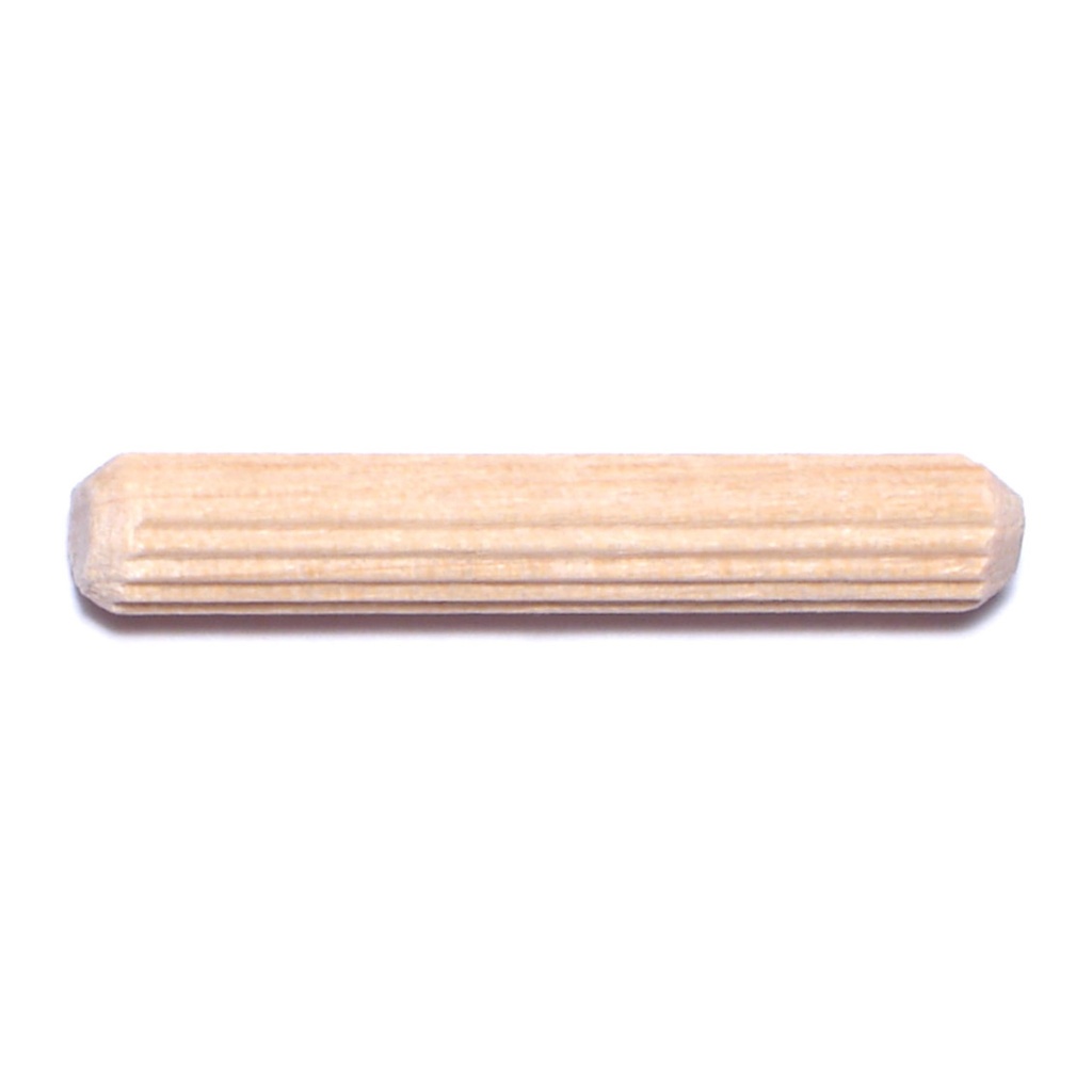 1/4 x 1-1/2 Fluted Dowel Pin