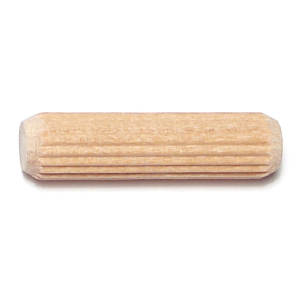 3/8 x 1-1/2 Fluted Dowel Pin