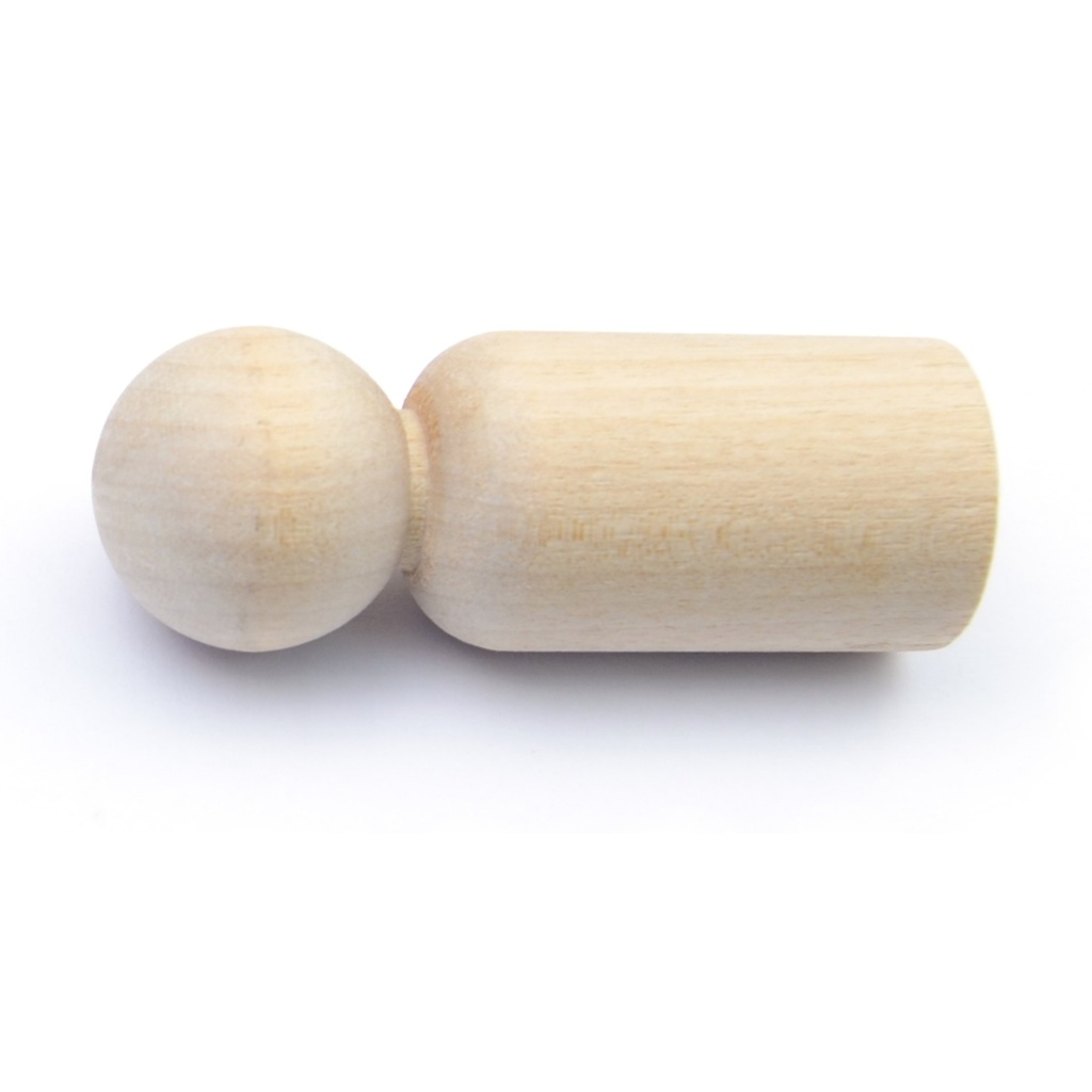 [MF08920] 2-5/16 Wooden Toy Man