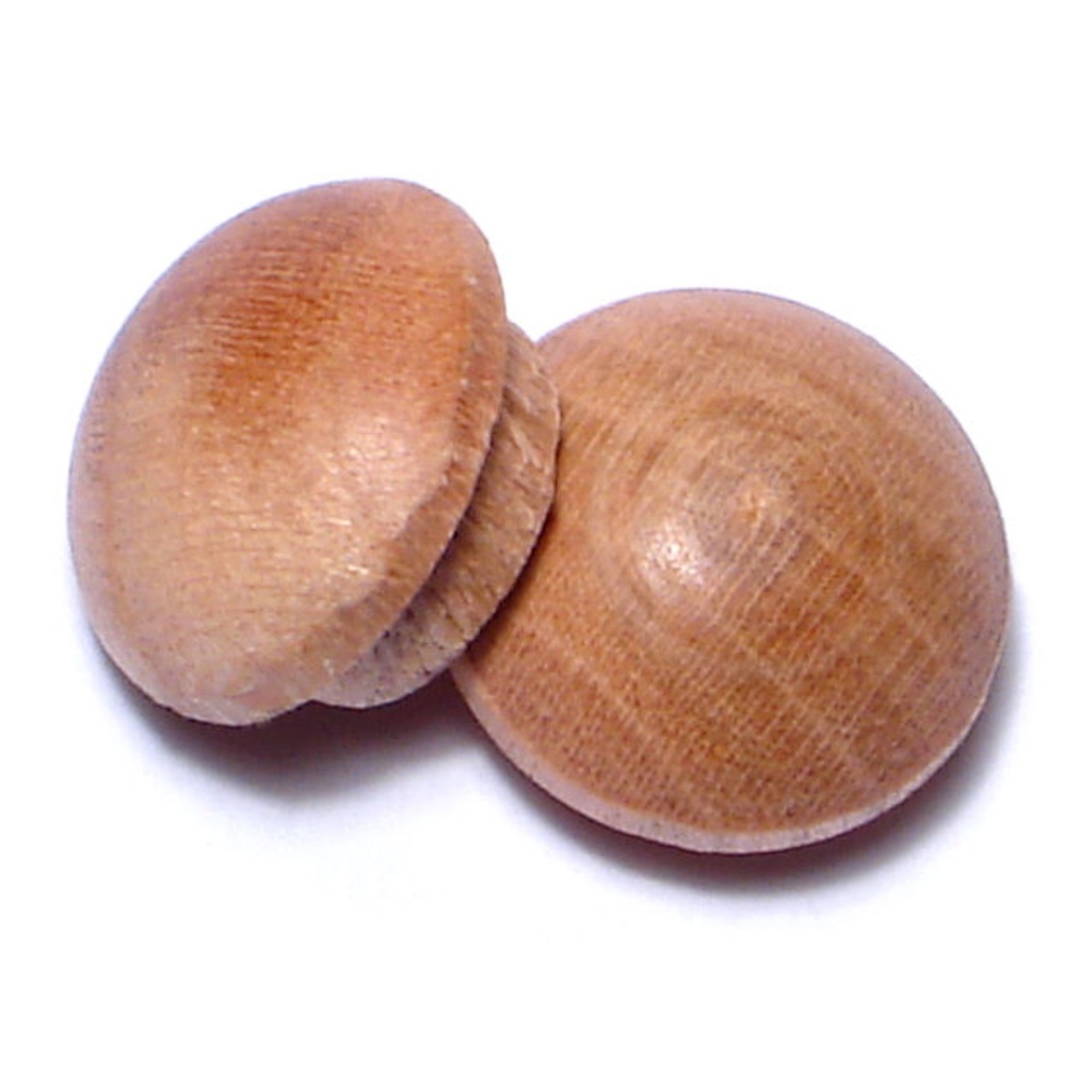 3/8 Scr Button Chrry
